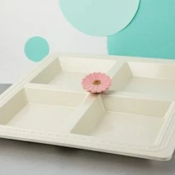 Nora Fleming Square Melamine Divided Server MEL01