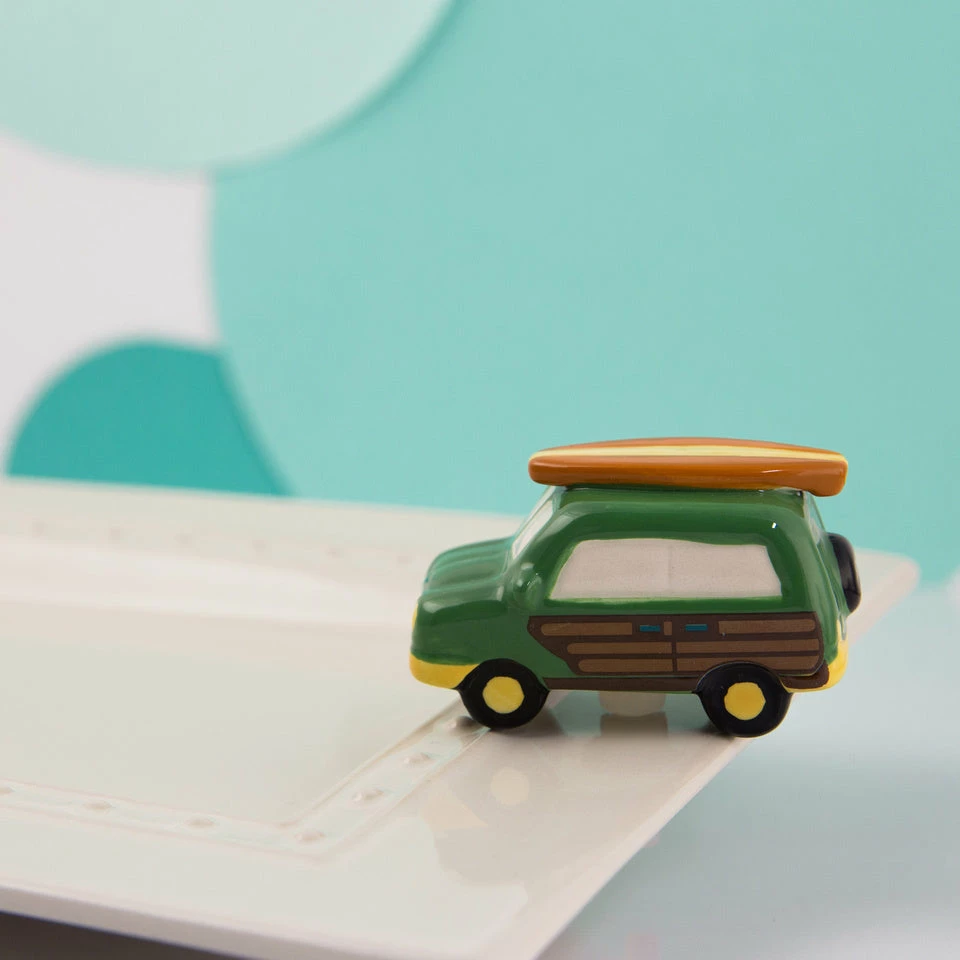 Nora Fleming Mini Surf Woody Wagon A127 Nora Fleming Tabletop